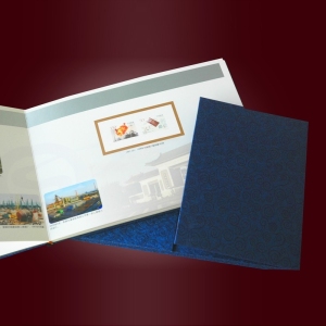 对裱卡书印刷 纪念册印刷 邮册印刷