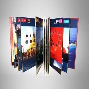 卡书印刷 纪念币收藏册印刷